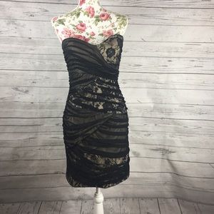 Venus Black Cocktail Dress